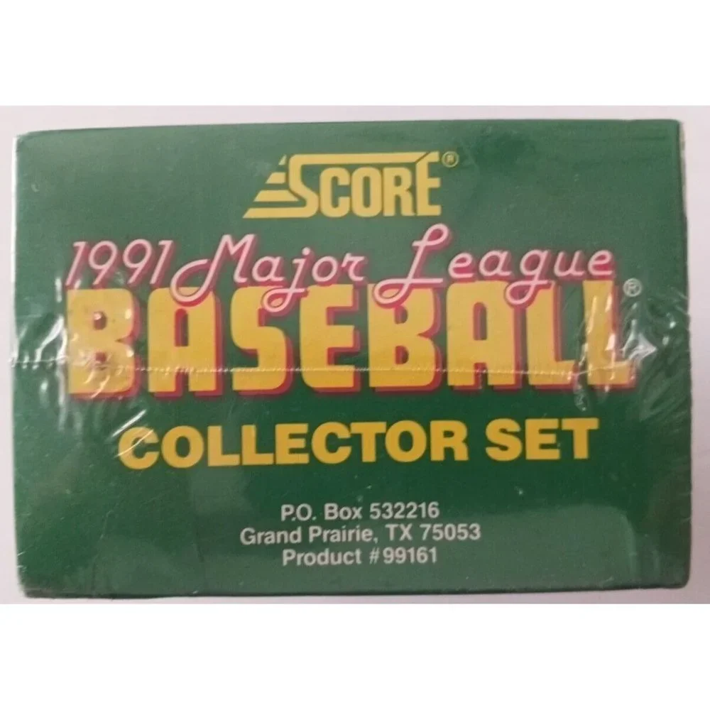 '91 SCORE Collectors Set Factory Sealed 900 Player Cards 72 Magic Motion Trivia - Picture 4 of 11